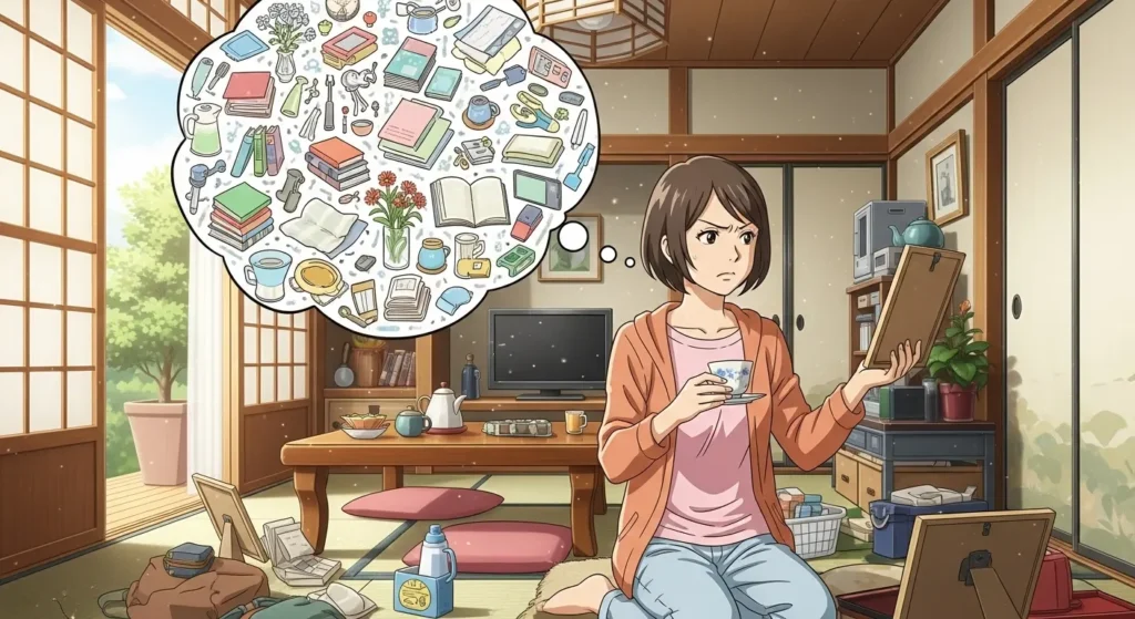 完璧主義な看護師のプレッシャーのイラスト